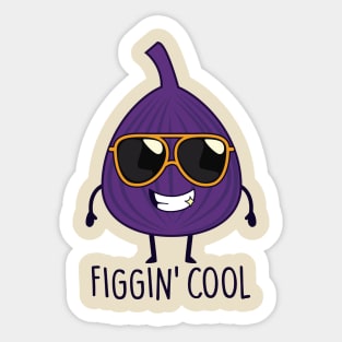 Figgin Cool Sticker